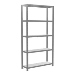 Schulte Grundregal Steckregal MULTIplus330 2000 X 1000 X 300 Mm 5 Fachböden Kreuzstrebe Verzinkt