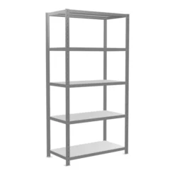 Schulte Grundregal Steckregal MULTIplus330 2000 X 1000 X 500 Mm 5 Fachböden Kreuzstrebe Verzinkt