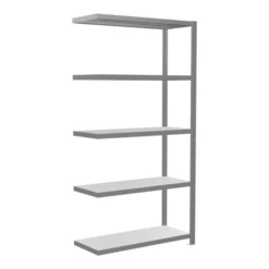 Schulte Anbauregal Steckregal MULTIplus330 2000 X 1000 X 400 Mm 5 Fachböden Kreuzstrebe Verzinkt