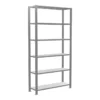 Schulte Grundregal Büro-Steckregal MULTIplus85 2000 X 1000 X 300 Mm 6 Fachböden Kreuzstrebe Verzinkt Ohne Anschlagleiste
