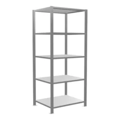 Schulte Grundregal Büro-Steckregal MULTplus150 1800 X 750 X 600 Mm 5 Fachböden Längenriegel Verzinkt Ohne Mittelanschlag