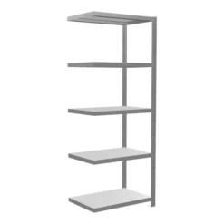 Schulte Anbauregal Steckregal MULTIplus250 2000 X 750 X 500 Mm 5 Fachböden Kreuzstrebe Verzinkt