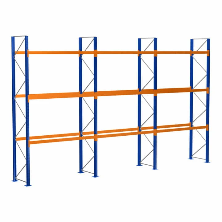 Schulte Grundregal Palettenregal 5000 X 8444 X 1100 Mm Blau/verzinkt/RAL 2004 4 Ebenen Max. Palettengewicht 860 Kg Feldlast 8.650 Kg 1 Schulte Grundregal Palettenregal 5000 X 8444 X 1100 Mm Blau/verzinkt/RAL 2004 4 Ebenen Max. Palettengewicht 860 Kg Feldlast 8.650 Kg